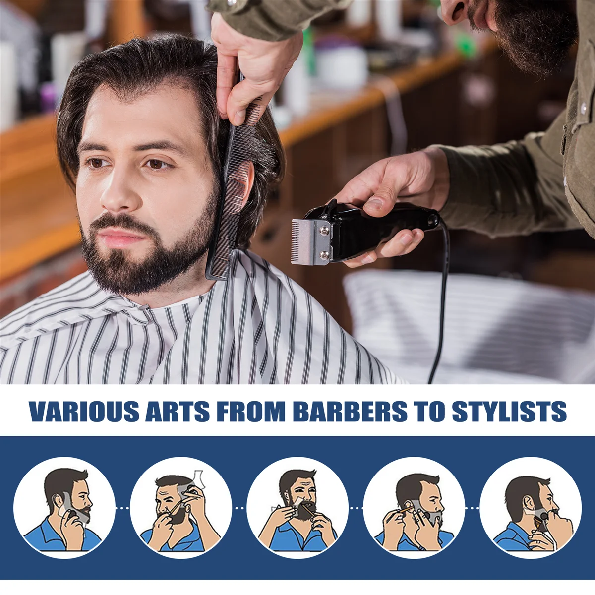 A86I-For Braun Body Groomer Attachment for Series 3 Electric Razor Compatible with Electric Shavers BT32 300S 390CC 5774/5776