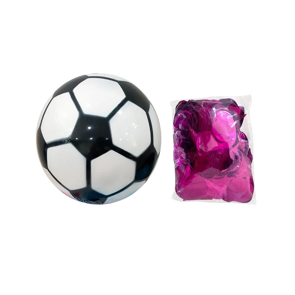 Creative Gender Reveal Football Party Decorations Innovative Gender Reveal Ball Set Environmentally Holiday Props Surprised Gift