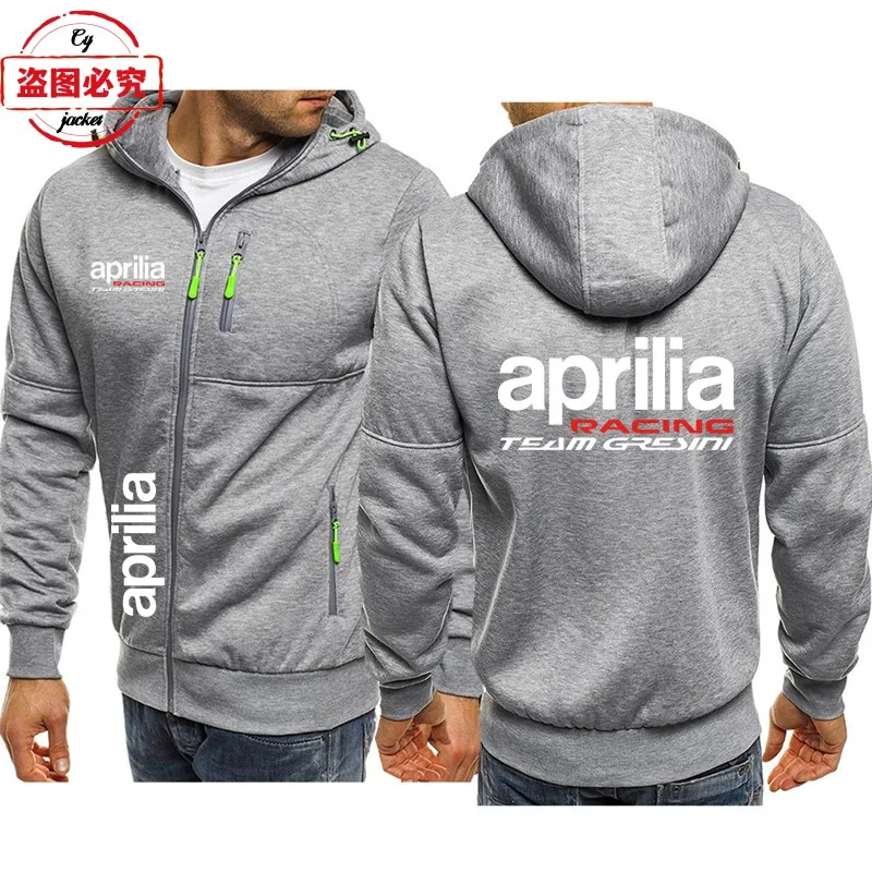 Aprilia motorcycle logo locomotive jacket racing suit loose men's top hooded sweater cycling group suit