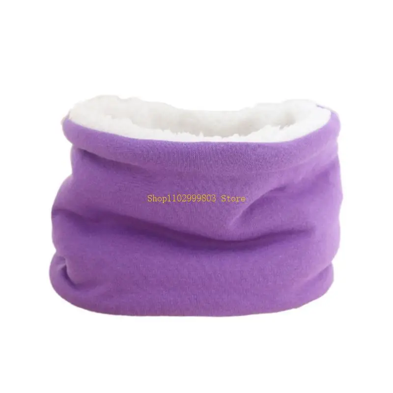 الخريف الشتاء الطفل وشاح بلون أفخم الأوشحة منديل الطفل طوق الرقبة J0MF #5