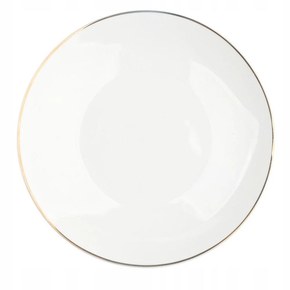 Dinerbord keramische tegels wit gouden rand 26cm 1 stuks Bell