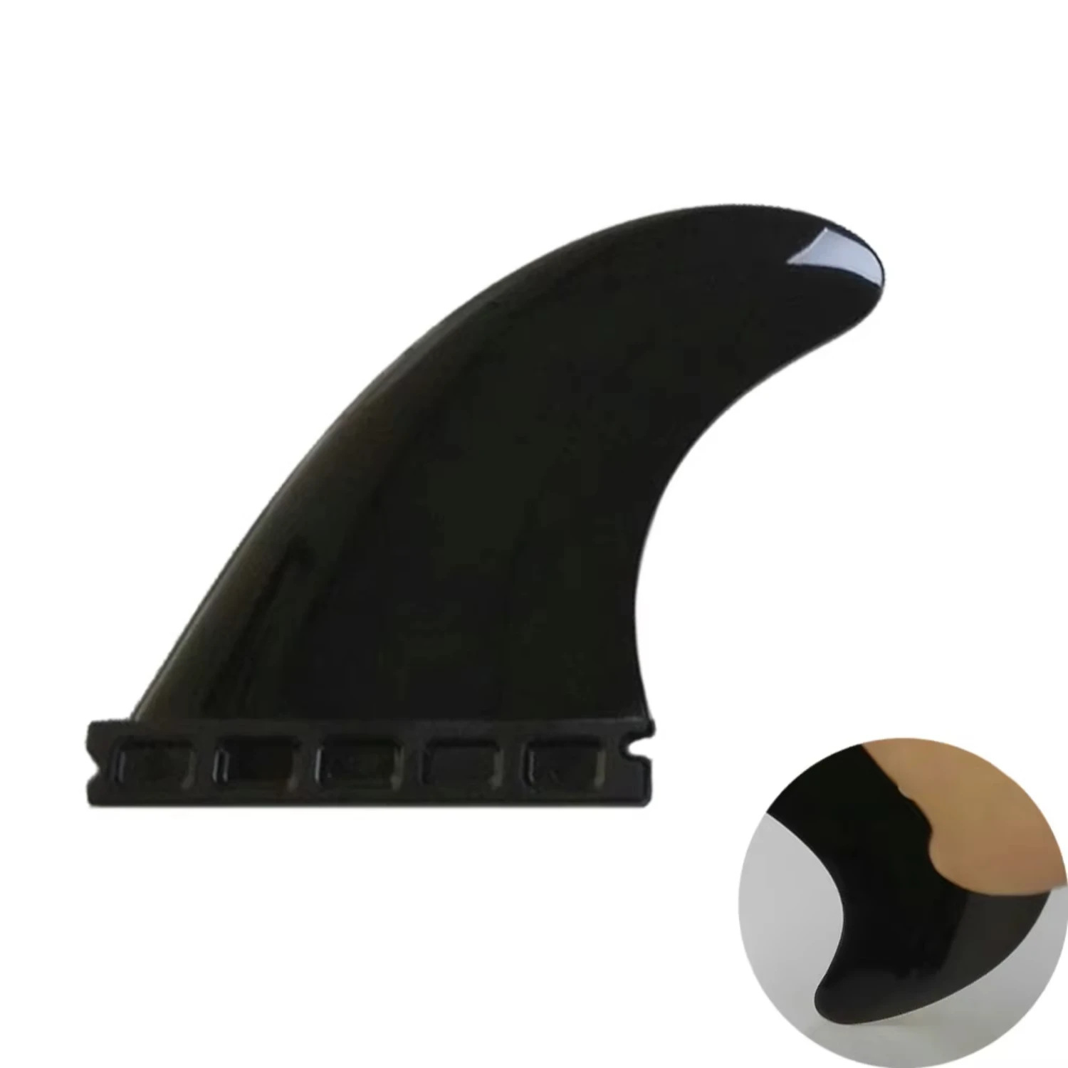

Soft Rubber Surf Fins M G5 Thruster Plastic Surfboard Fins 3pcs Nylon Surf Fin Surfing Accessories Kitesurf Stablizer Quilhas