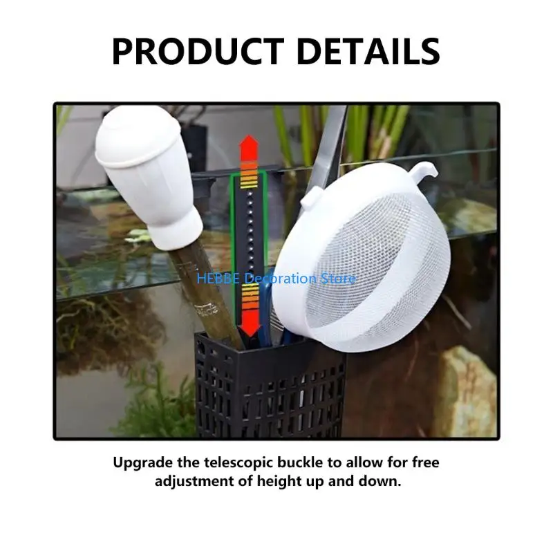 B0KC Versatiles Thin Profile Wall Planter Suitable for Both Fish Tanks and Gardens