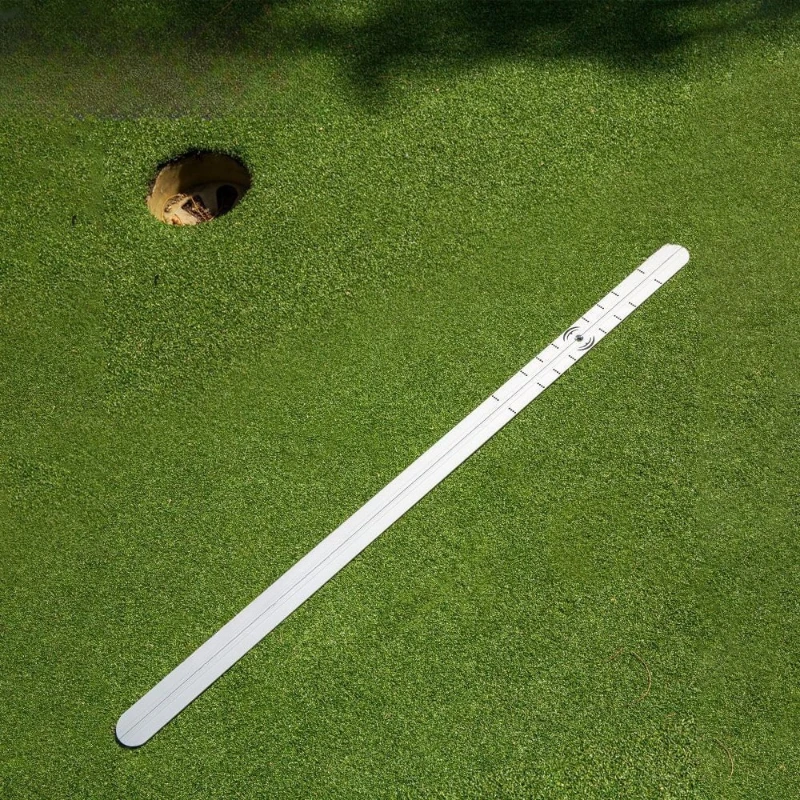 

Golf Correcting Putter Ruler, Putter Track Guide Keep Feed Push Out Forward Spin Ball