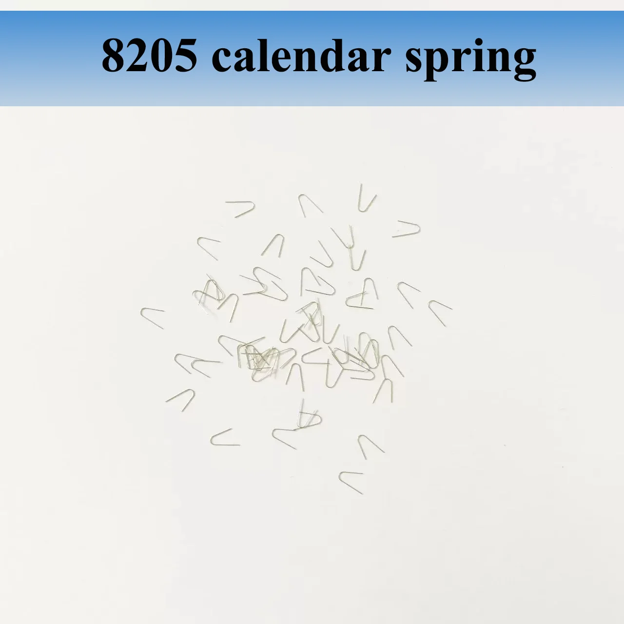 

Watch Accessories Calendar Spring Suitable for Domestic 8205 Movement Watch Repair Parts U-shaped Calendar Positioning Spring
