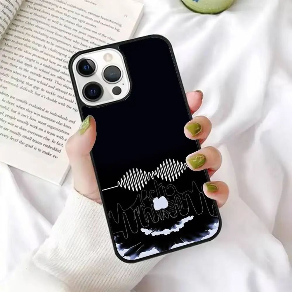 

1pc A-arctic M-monkeys Phone Case Strong Magnetic For IPhone17 16 15 14 13 Pro Max 11 12 Mini