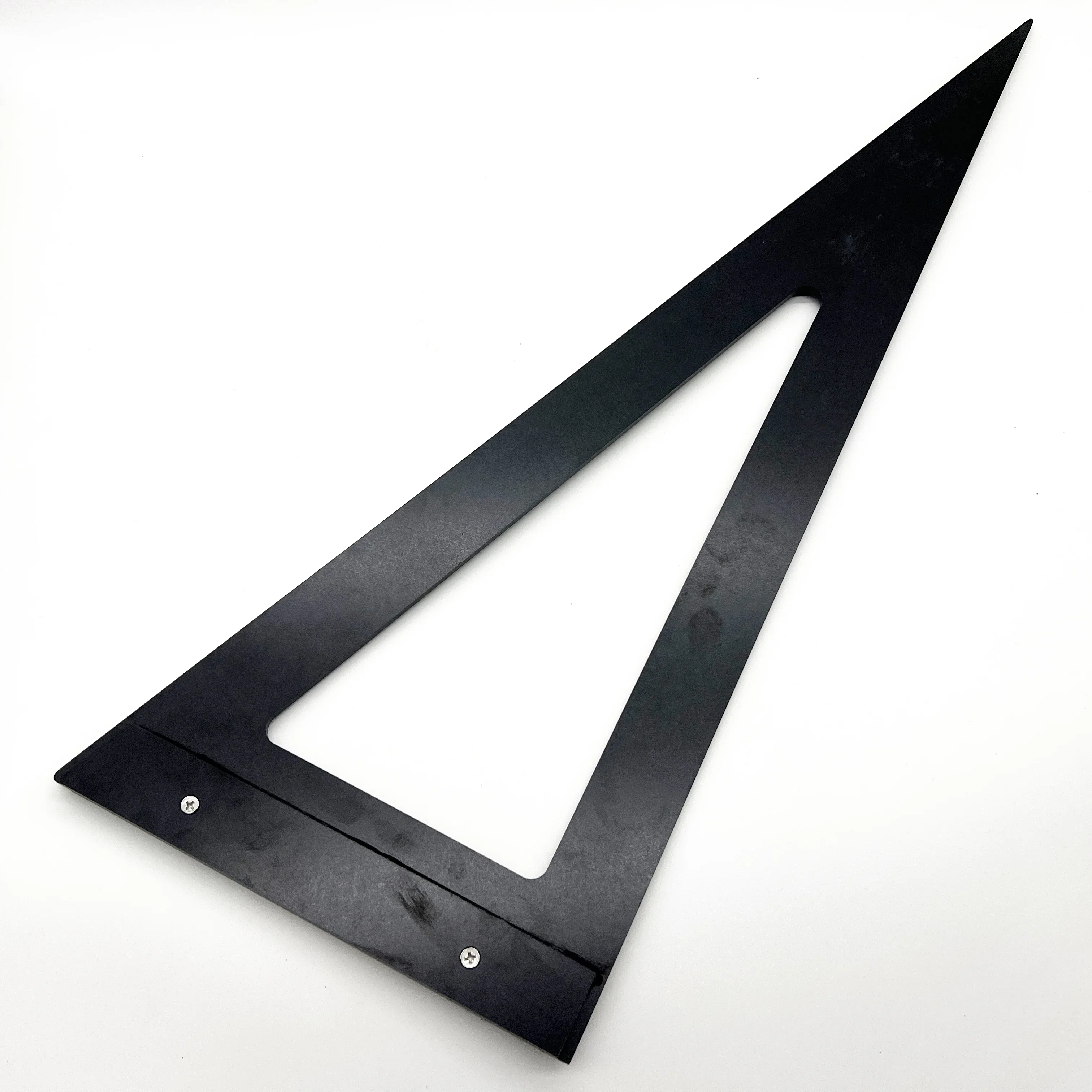 Premium 450/550/650mm Bakelite Triangle Ruler for Glass Tile Straight Cutting