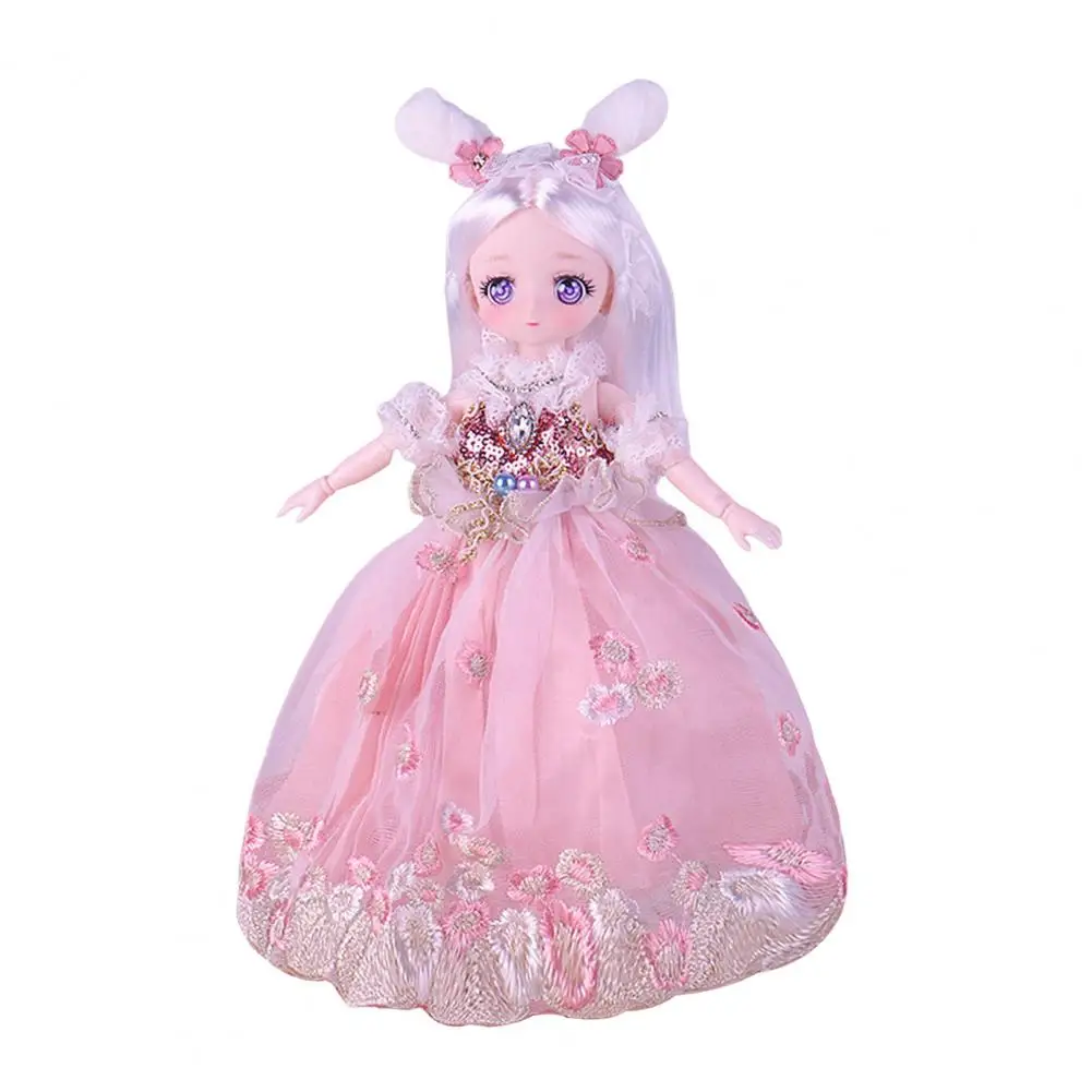 Giocattolo per bambola da collezione Posable Princess Lolita Dress Bjd Doll Toy Action Figure da collezione con vestiti Palla da 30 cm per ragazze
