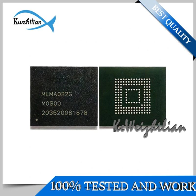 MEMA032G  MEMDNN032G  32GB  EMMC  153FBGA font library  New original and Second hand Tested OK  Memory hard disk Flash chips IC