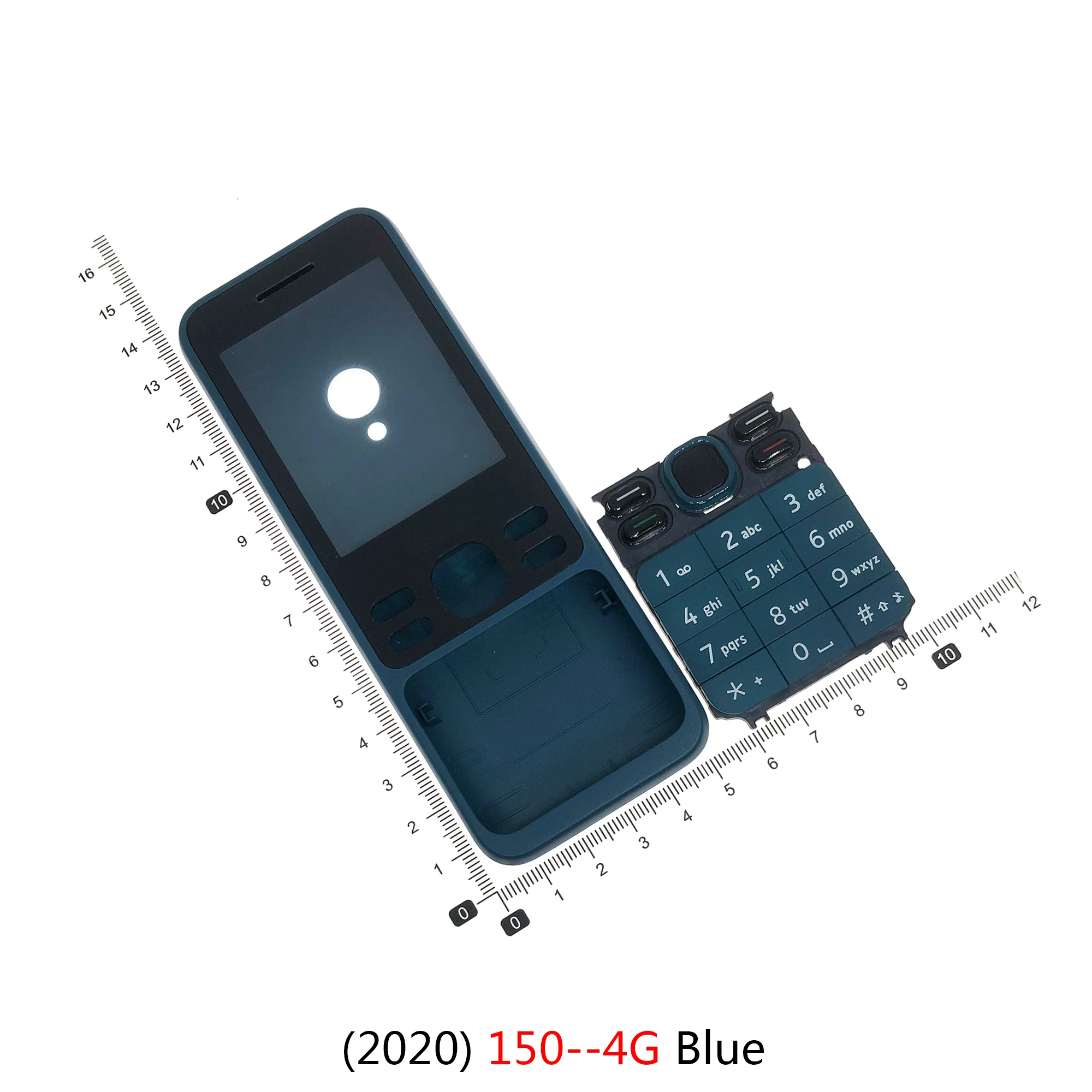 2020 For Nokia 125 4G Mobile Phone Housing 150 4G Case battery Back door cover Keyboard Full Complete