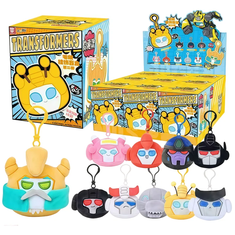 

Reesee Transformers Mini Plush Blind Box Pendant Serie Vol2 Optimus Prime Starscream Ironhide Anime Cartoon Model Doll Toys Gift