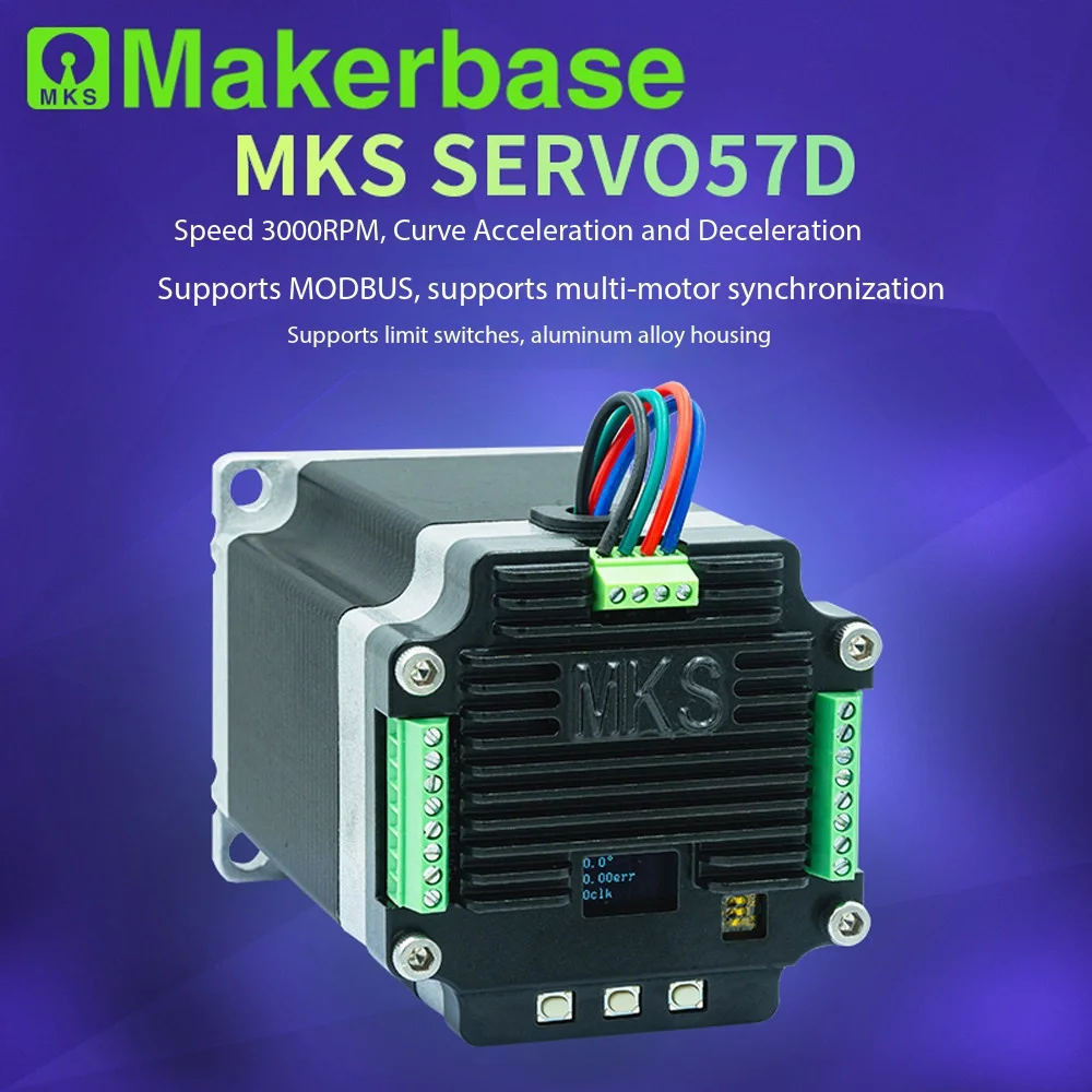 Image of MKS SERVO57D 57 Geschlossener Regelkreis-Schrittmotortreiber RS485/CAN MODBUS FOC