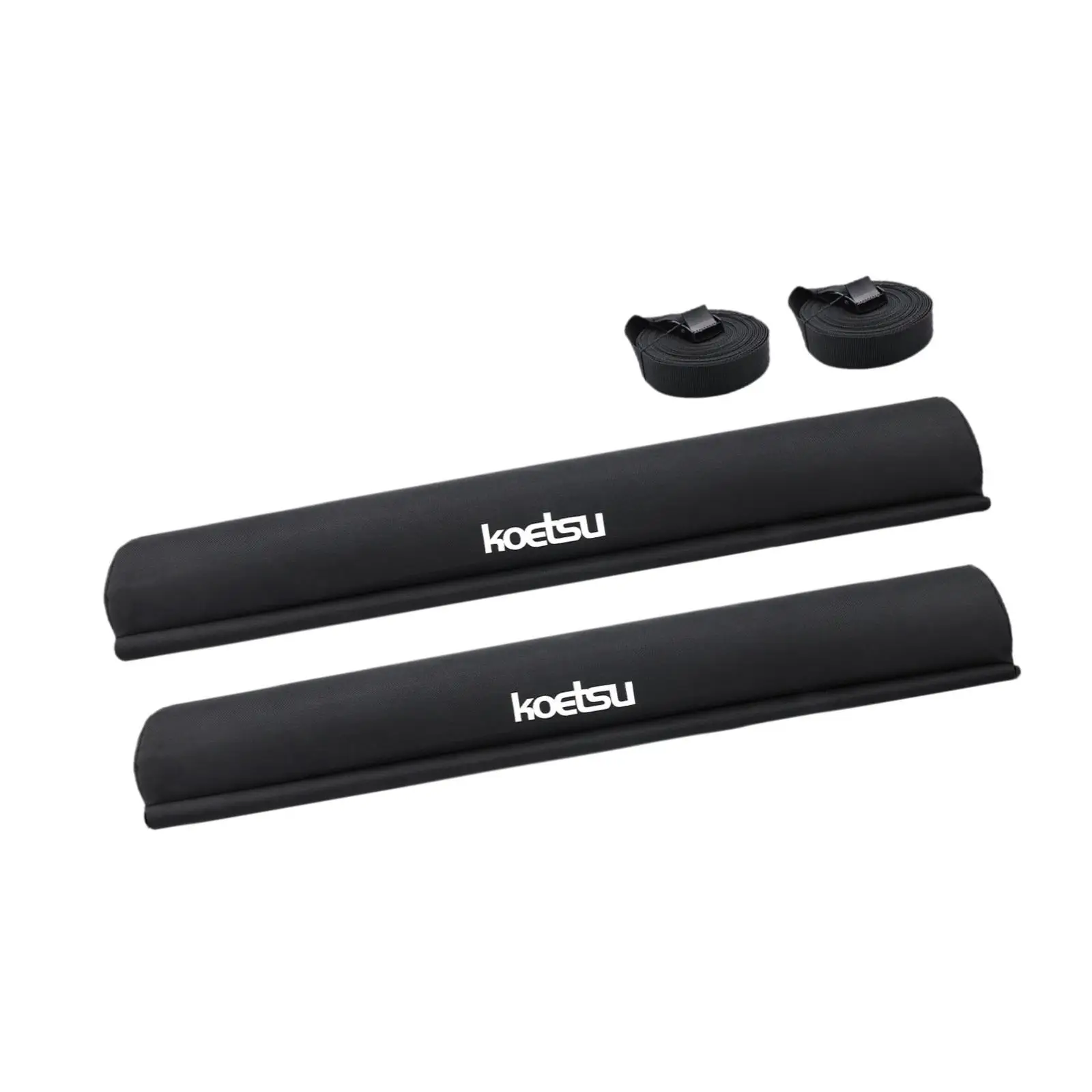 Universal Automotive Soft Roof Rack Pads PVC Sponge Crossbar Carrier for Kayak Snowboard Transport