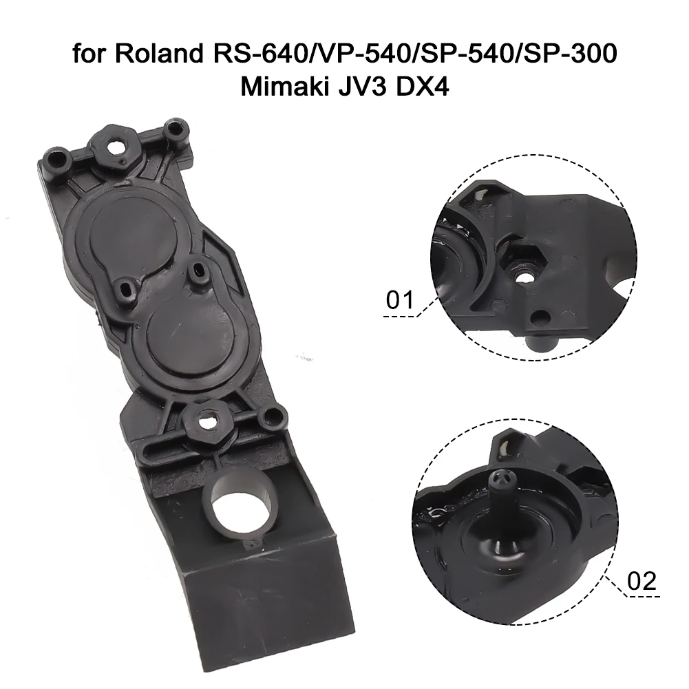 Adaptador de cubierta de cabezal de impresión, piezas de repuesto para impresora Roland RS-640/VP-540/SP-540/SP-300, Mimaki JV3 DX4