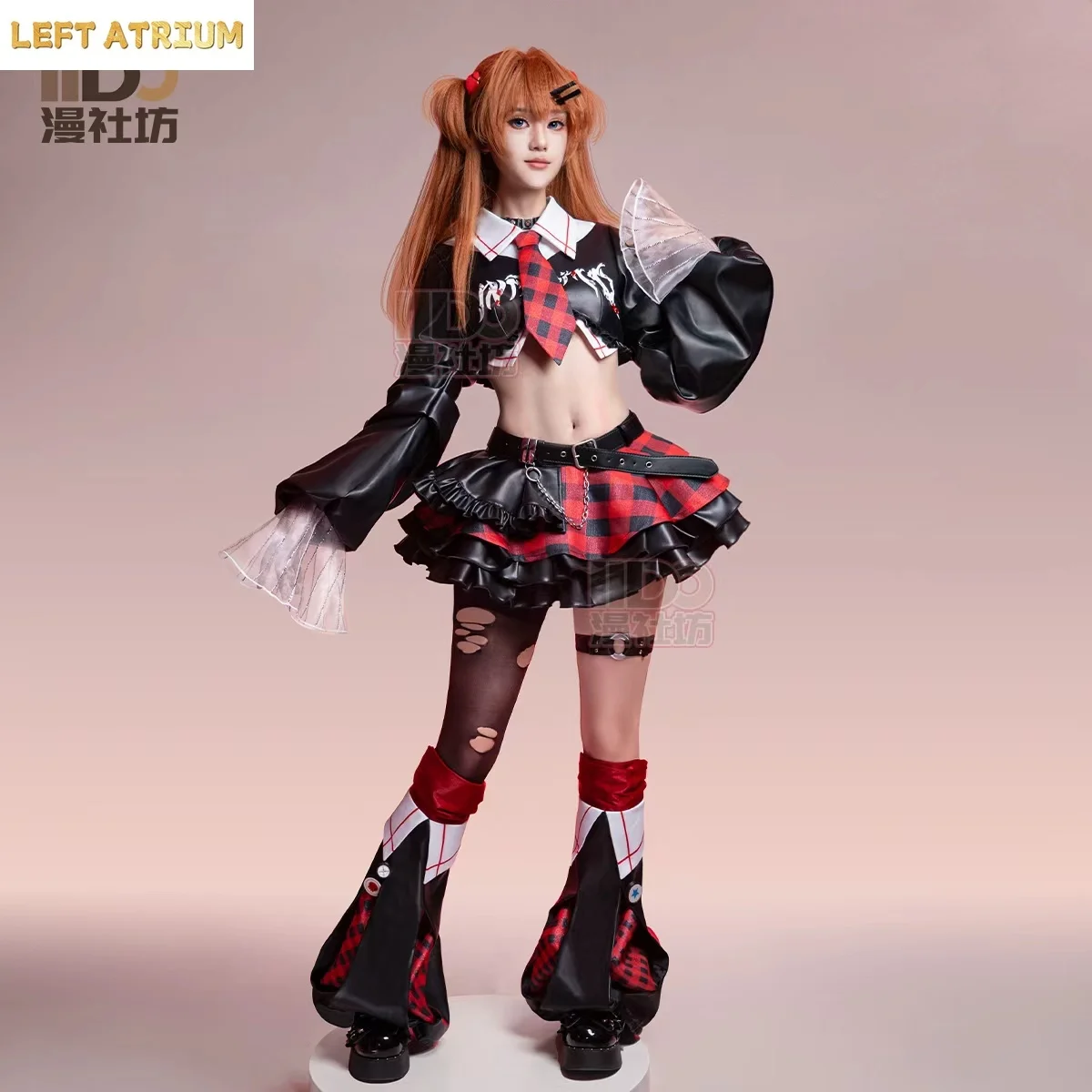 

2026 hotsale Anime Role Play Outfit New Asuka Cosplay Costume Carnival Suit Halloween Outfit Women Party Rock Band Outfit