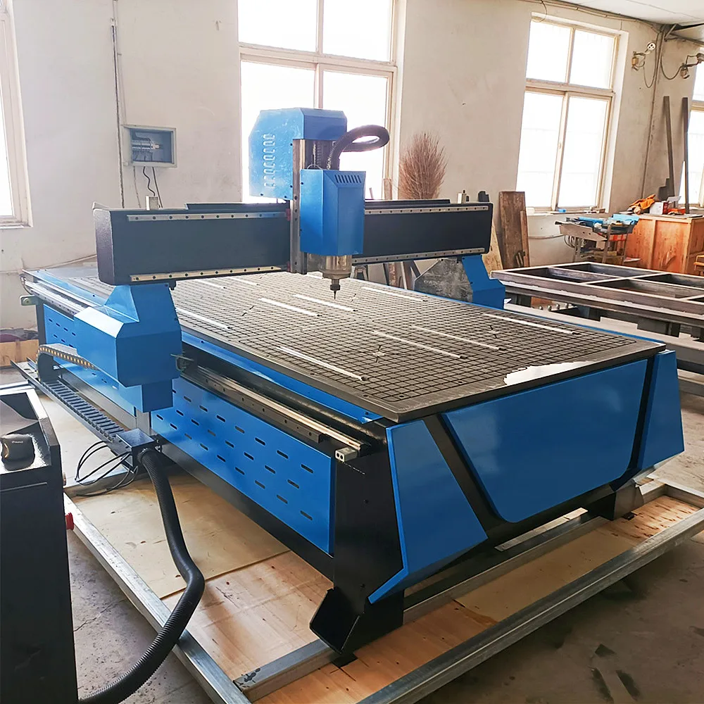 

Large Size CNC Router Workbench Aluminum Woodworking Table for Metal Cutting Milling Machine 1325 1530 2060 Gold