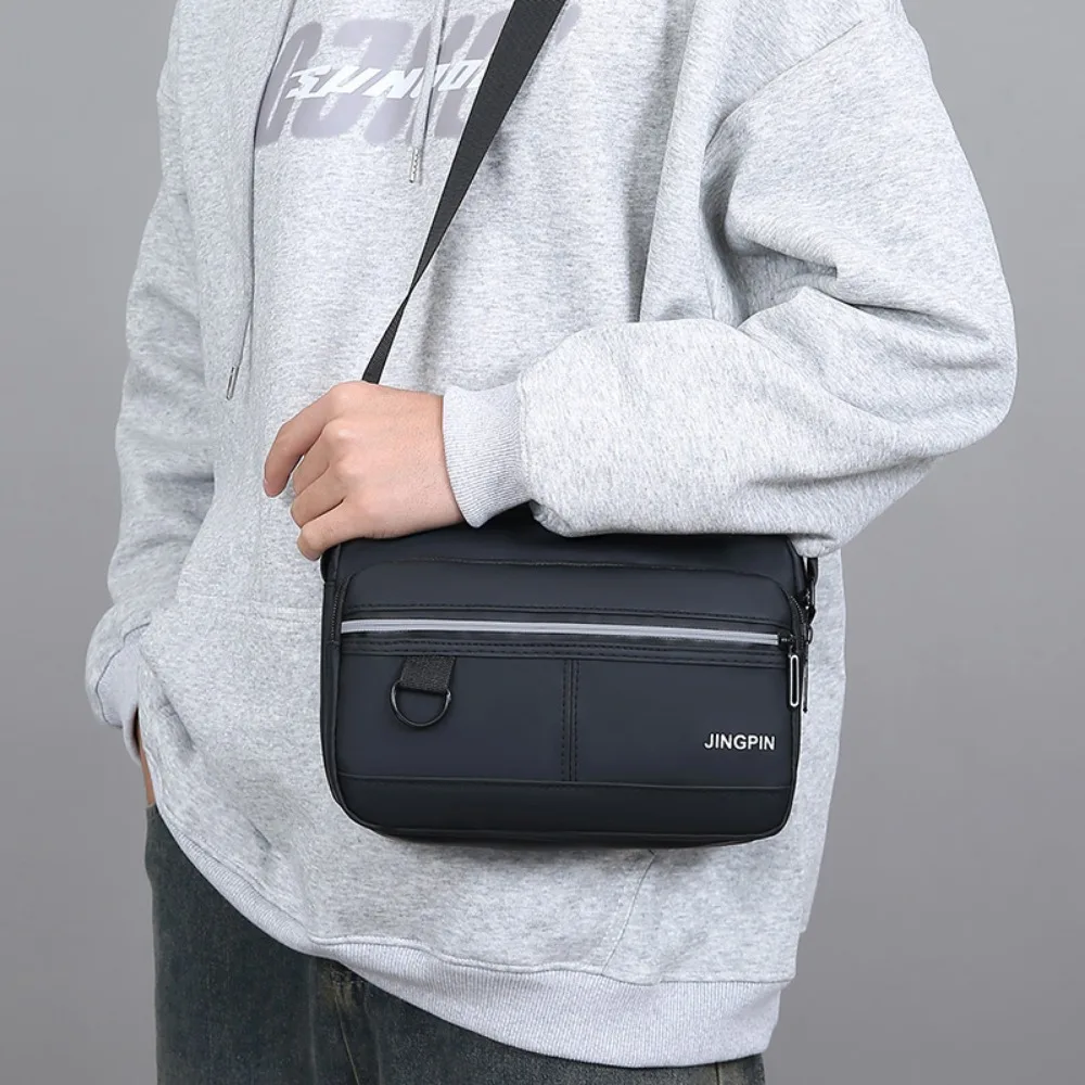 2024 männer Umhängetasche Umhängetasche Umhängetaschen Männer Kleine Sling Pack Für Arbeit Business Wasserdichte Oxford Packs Satchel Geldbörse