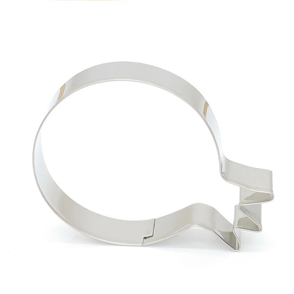 

3Pcs Stainless Steel Pomegranate Shape Cookie Cutter Mold Non-Stick Eco-Friendly DIY Fondant Cake Chocolate Baking Dessert Molds