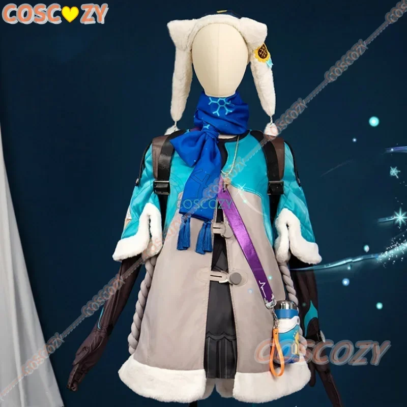 Lynx Landau Cosplay Costume Honkai Star Rail Wig Game Uniform Hat Outfit Environmental Explorer Belobog Halloween Party Outfits