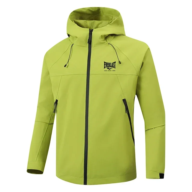 

Весенне-осенние повседневные мужские и женские плащи с капюшоном на молнии, ветрозащитные куртки для походов и альпинизма на открытом воздухе