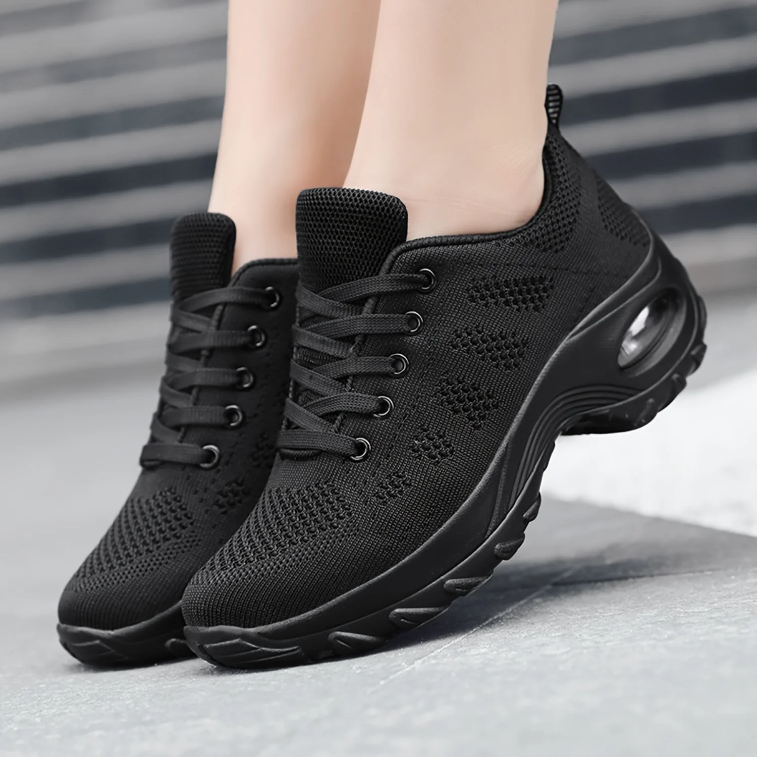 

Solid Color Air Cushion Modern Jazz Dance Shoes with Arch Support