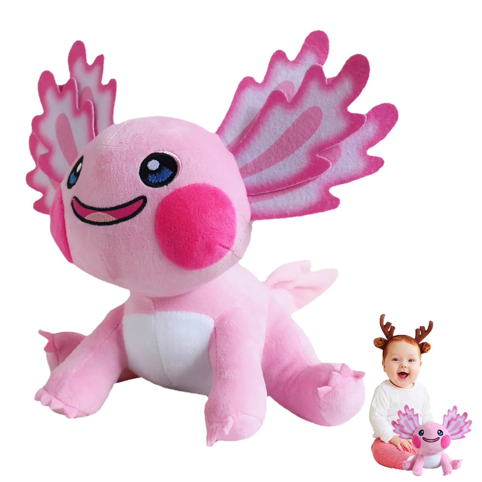 Axolotl Plush Toys Axolotl Stuffed Plush Mexican Salamander Stuffed Animal Plushie Soft Cute Axolotl Stuffed Animal Plushies