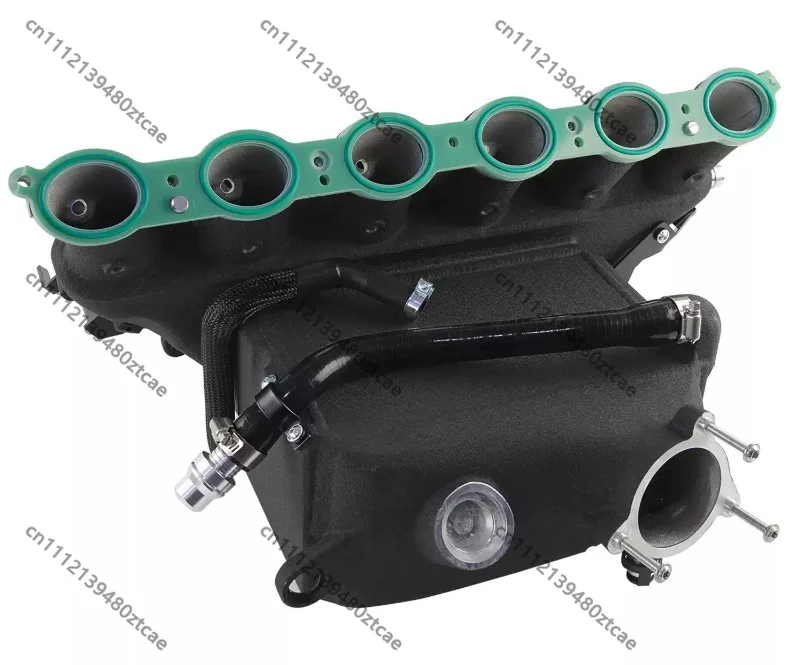 Automotive Engine Top Cool Manifold Radiator, Vehicle Cooling Manifold Heat Exchanger, Aftermarket Modified Cooling Accessory