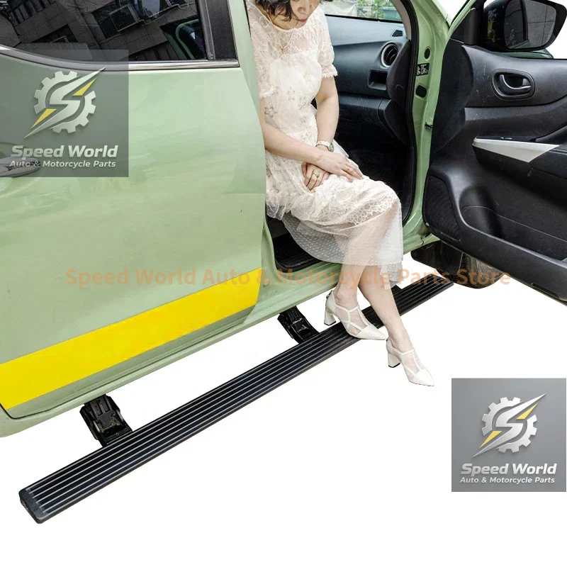 Top Quality High Polished Aluminum Alloy Side Step Running Boards Full Set NP300 2015-2019