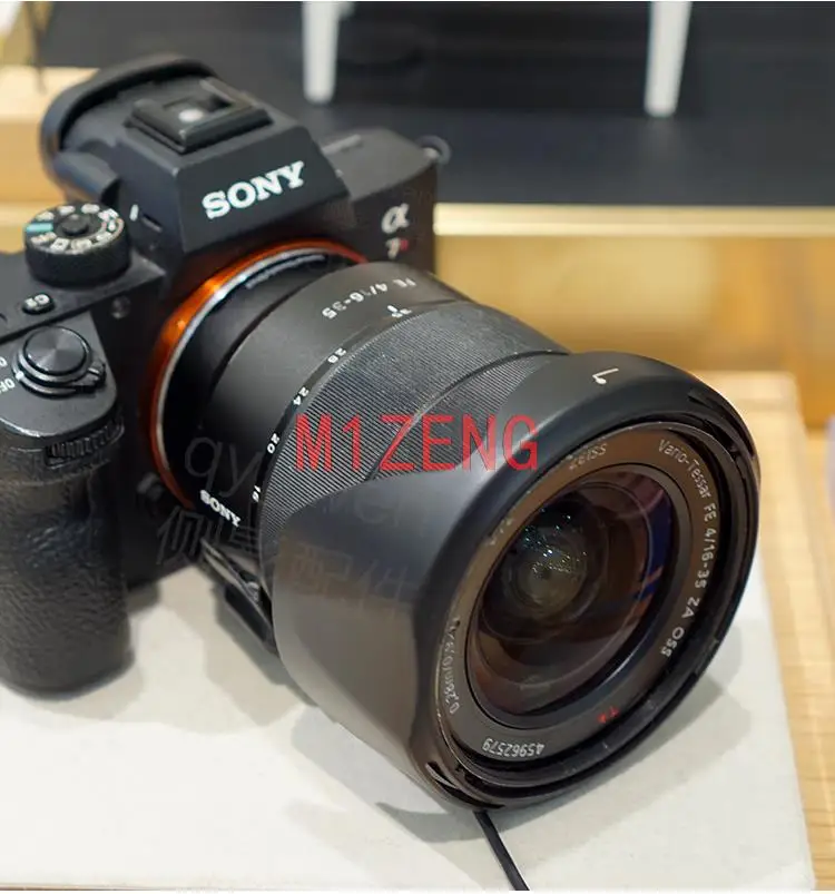 ฝาครอบเลนส์ฮูด sh134มองหลัง ALC-SH134 72มม. สำหรับ Sony Vario-Tessar FE 16-35มม. F4เลนส์กล้องถ่ายรูป SEL1635Z E16-35