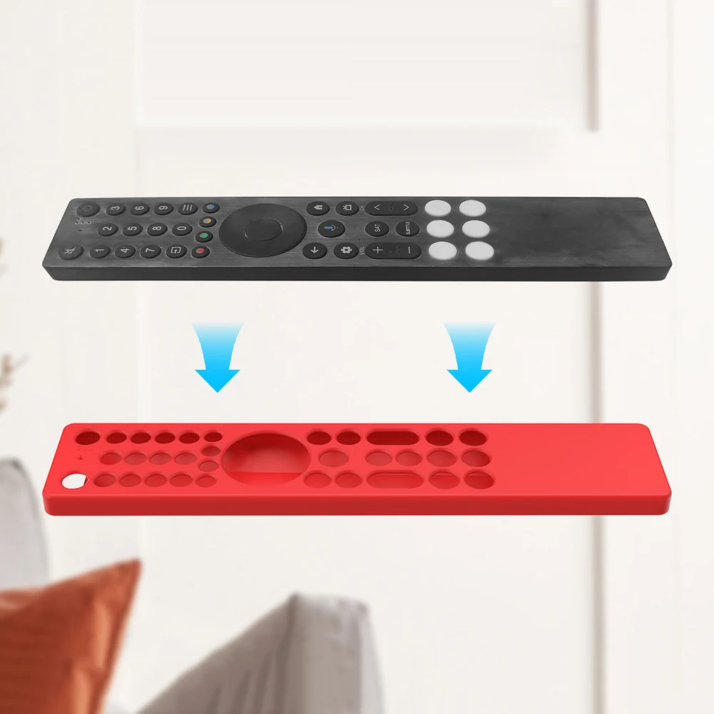 ل TCL RC833A الغطاء الواقي مع الحبل التحكم عن بعد حماية المضادة للخدش التلفزيون RC قذيفة ملحقات التلفزيون الذكية