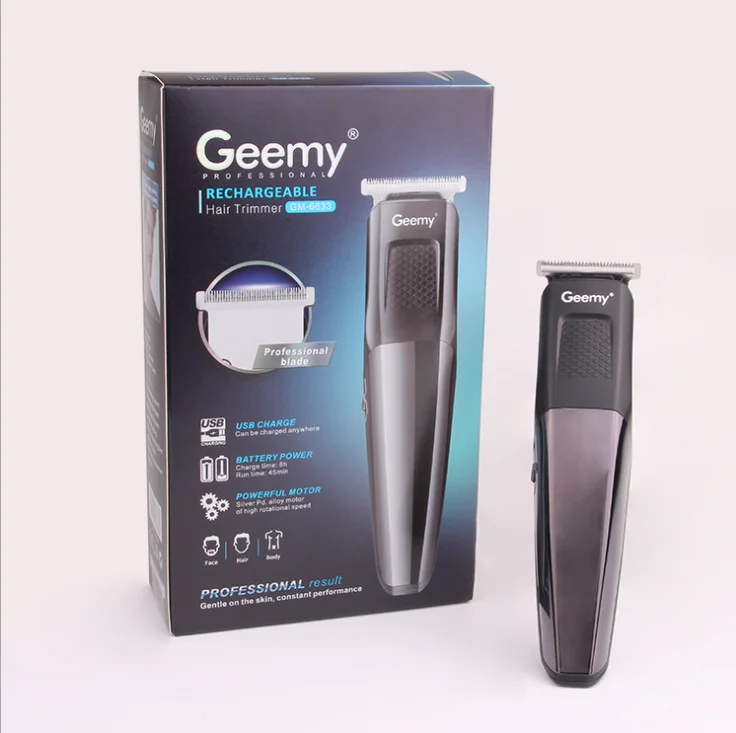 

GEEMY GM6633 Электрическая машинка для стрижки волос 0 мм Триммер для бороды