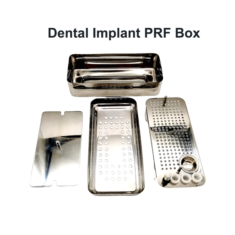 

Stainless Steel Dental PRF Box GRF System Platelet Rich Fibrin Set Clinical Dentistry Implant Surgery Instruments Dentist Tools