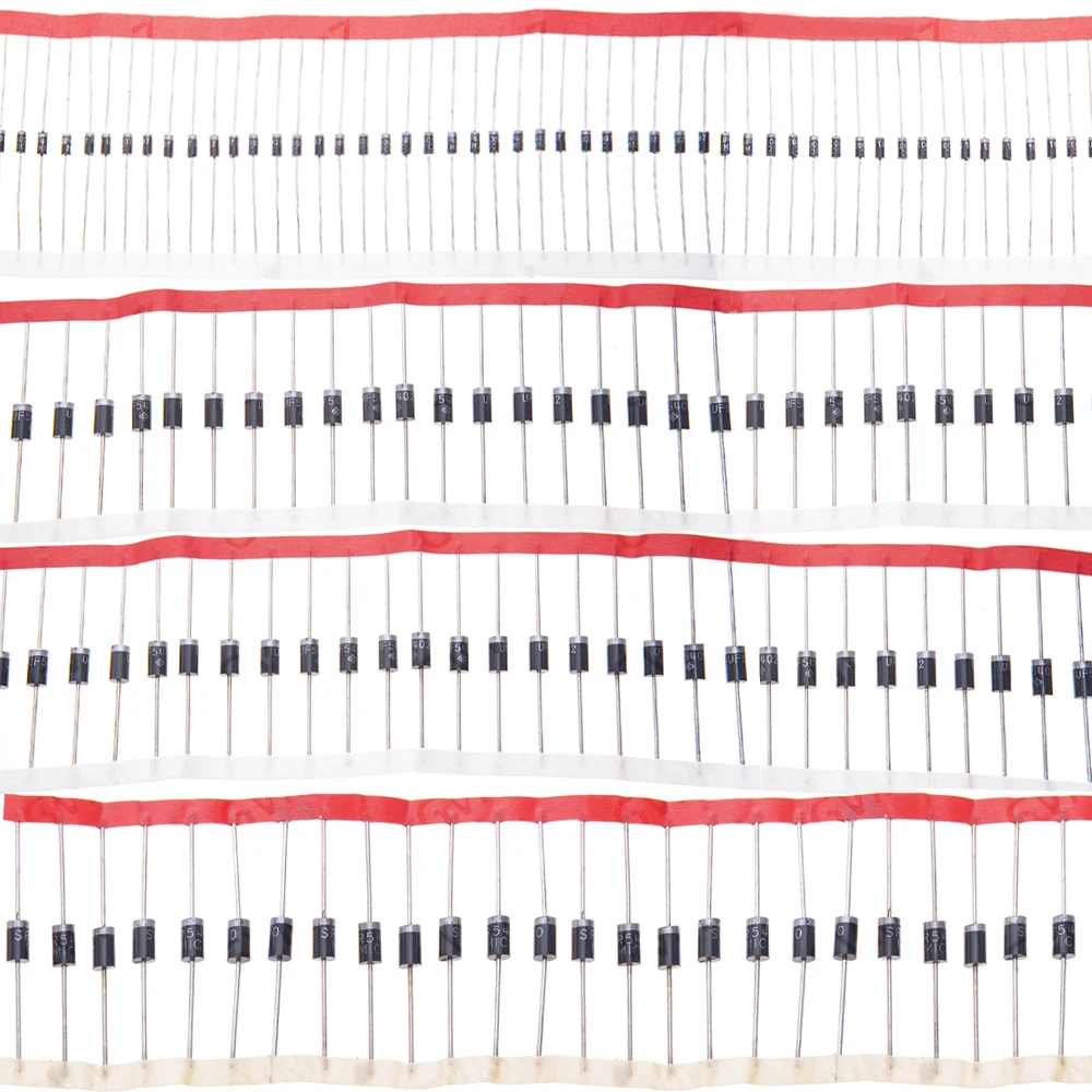 20PCS Complete Rectifier Diode Kit SF18/SF54 SF/SR/UF Series Fast Recovery & Schottky Diodes for Industrial Applications
