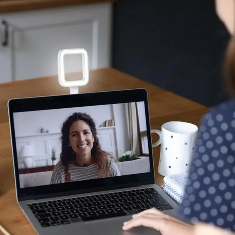 ضوء الهاتف للصور المغناطيس الهاتف المحمول ملء الضوء 30 المصابيح مربع المغناطيسي المحمول ملء مصباح عكس الضوء مشرق لأجهزة الكمبيوتر المحمول