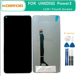 Écran tactile LCD de remplacement 6.53 pouces pour UMIDIGI Power 3, avec capteur, 100% Original