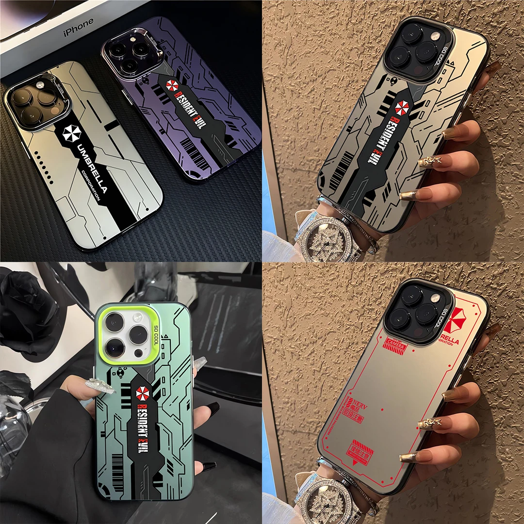 Чехол для телефона ResidentS EvilS Crisises Pattern для Samsung Galaxy A16 A35 A55 A25 A56 A54 A36 A34 A24 A26 A14 A05 4G 5G Matte Cover