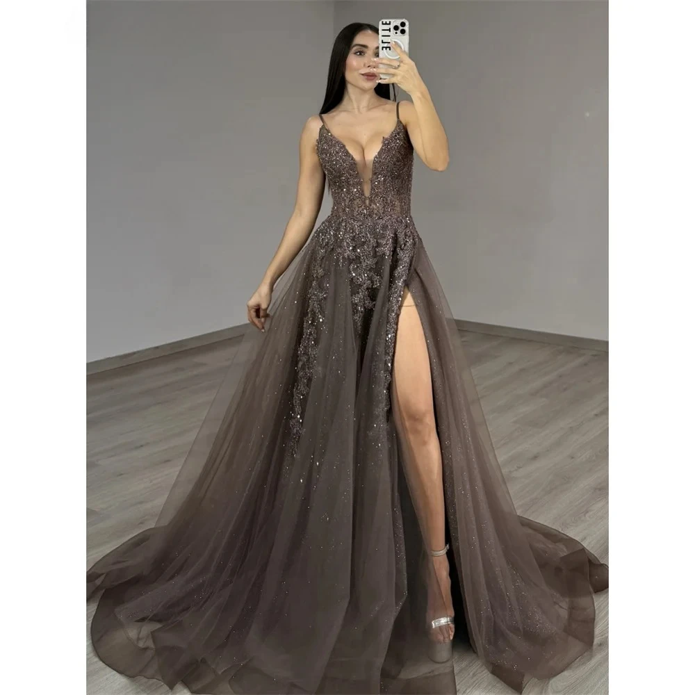 Prom Party Evening Robe Femme Elegant Cocktail Dresses Graduation Dress 2026 Woman Ball Gowns Women's Formal Wedding Customized