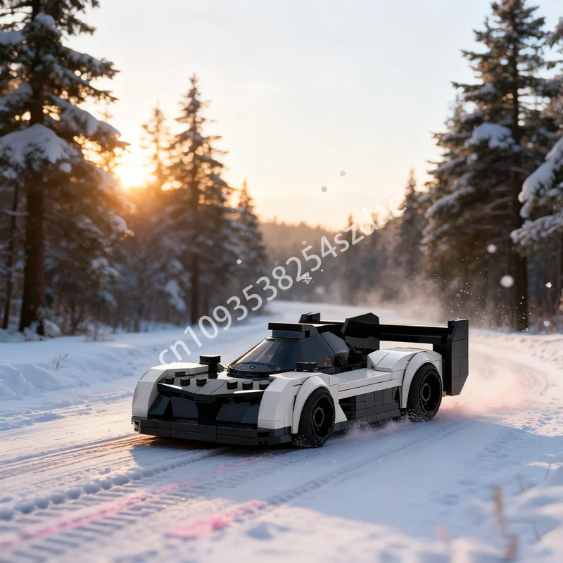 335 قطعة MOC ماكلارينز سولوس GT LMH مدينة أبطال السوبر لعبة مجسمة اللبنات فكرة التعليم الطوب الاطفال هدية الكريسماس #1