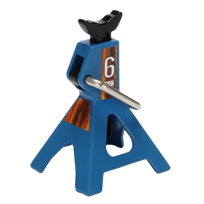 YSUN-3X Supporti per cric in metallo Simulazione Mini per 1/10 RC Crawler Truck Car Trx4 SCX10 Simulazione Veicoli da arrampicata-Blu