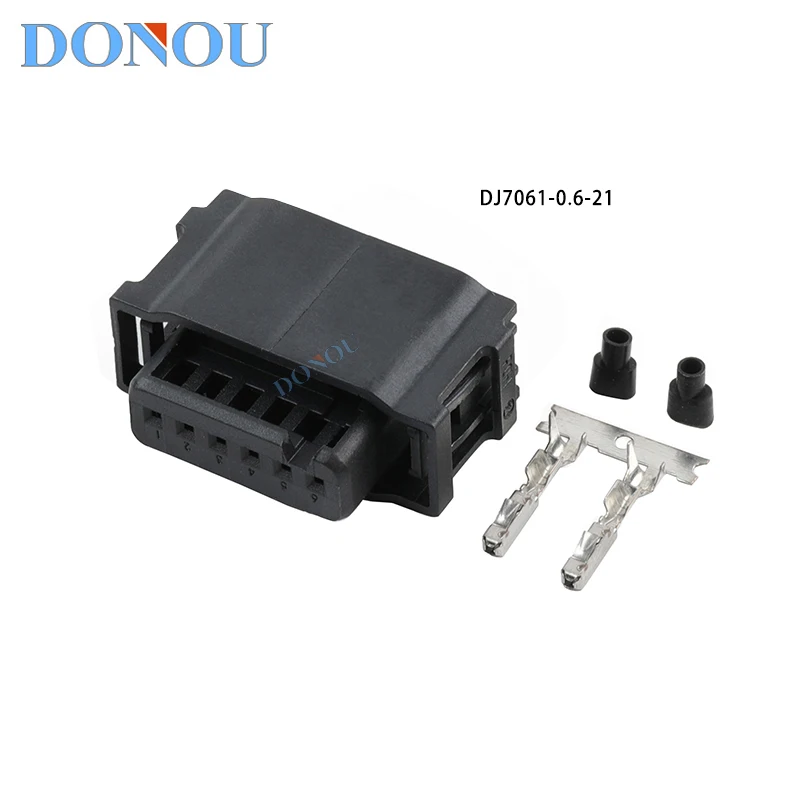 DJ7061-0.6-21 applies to Mercedes-Benz blind spot monitoring lane change auxiliary 6-hole wiring harness plug 872-665-001