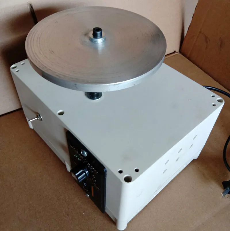 220V Metal Shell Electric Polishing Machine, Knife Sharpener Hair Clipper Specialized Speed Adjustable Polishing Machine
