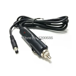 1.5M DC 5.5 * 2.5 18AWG 12/24V 10A 2.5mm DC Power Jack Plug wire harness for GPS Back Up Camera Car Cigarette plug