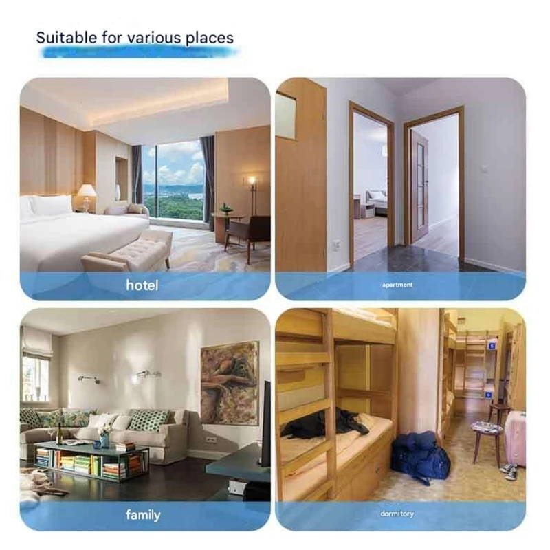 ワイヤレスドアウィンドウ警報センサー 120dB 大音量サイレンタッチ振動警報 3 つの調整可能なモード シンプルなセットアップ F19E