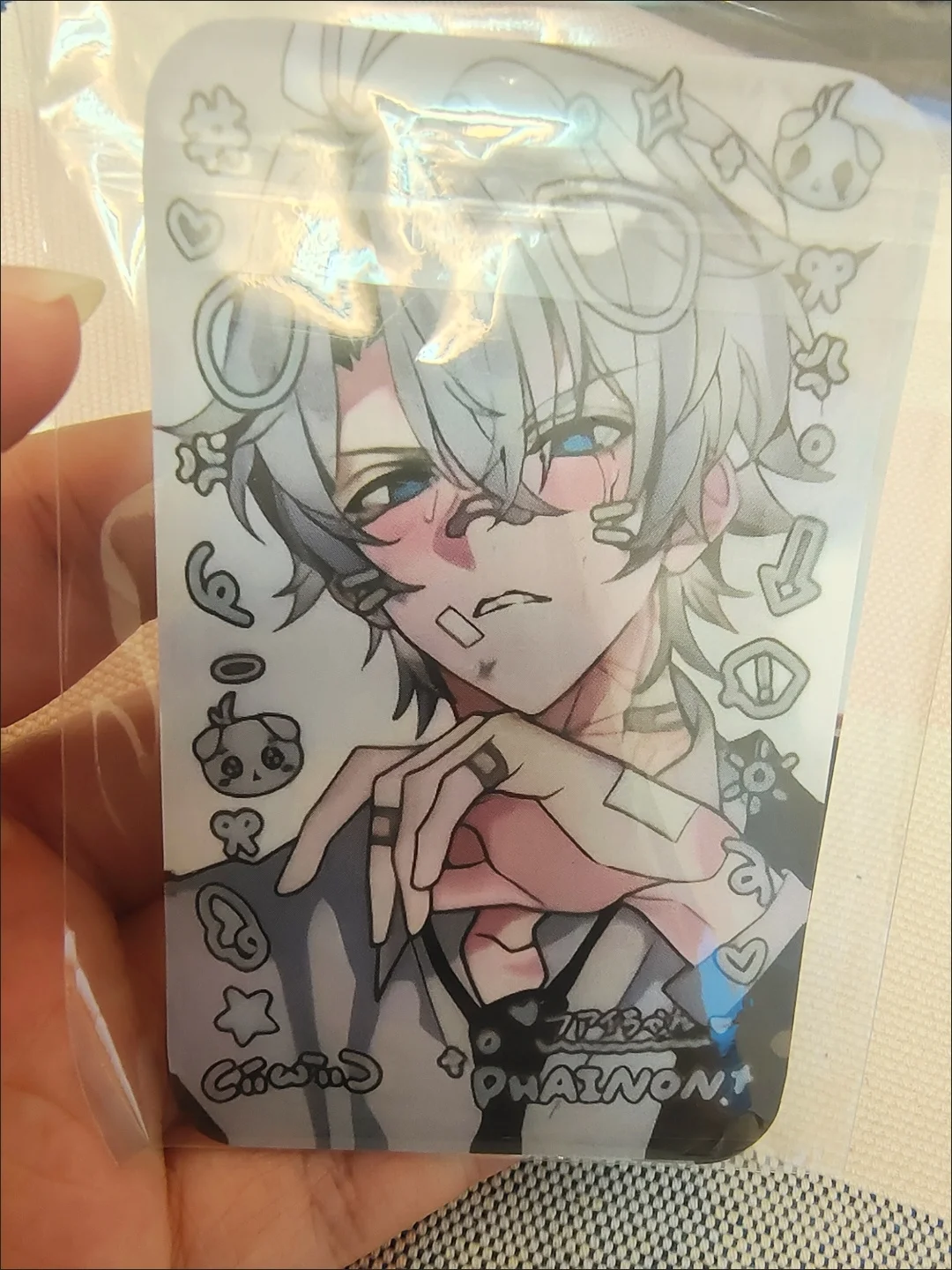 2Pcs/Pack Game Honkai: Star Rail Merch Fans Collection Character Cards Mydei Khaslana Phainon NeiKos496 Birthday Gift