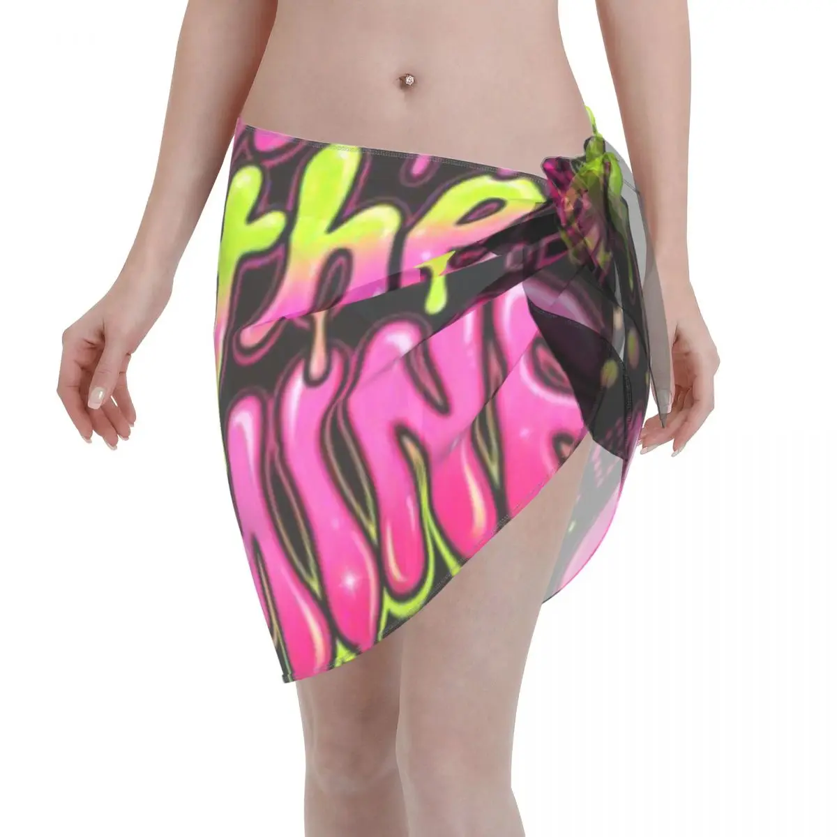 

Promotion Searching For The Dopamine Y2K Aesthetic Women's Beach Wrap SkirtLagoon Swimming Wrap Women Beach Skirt