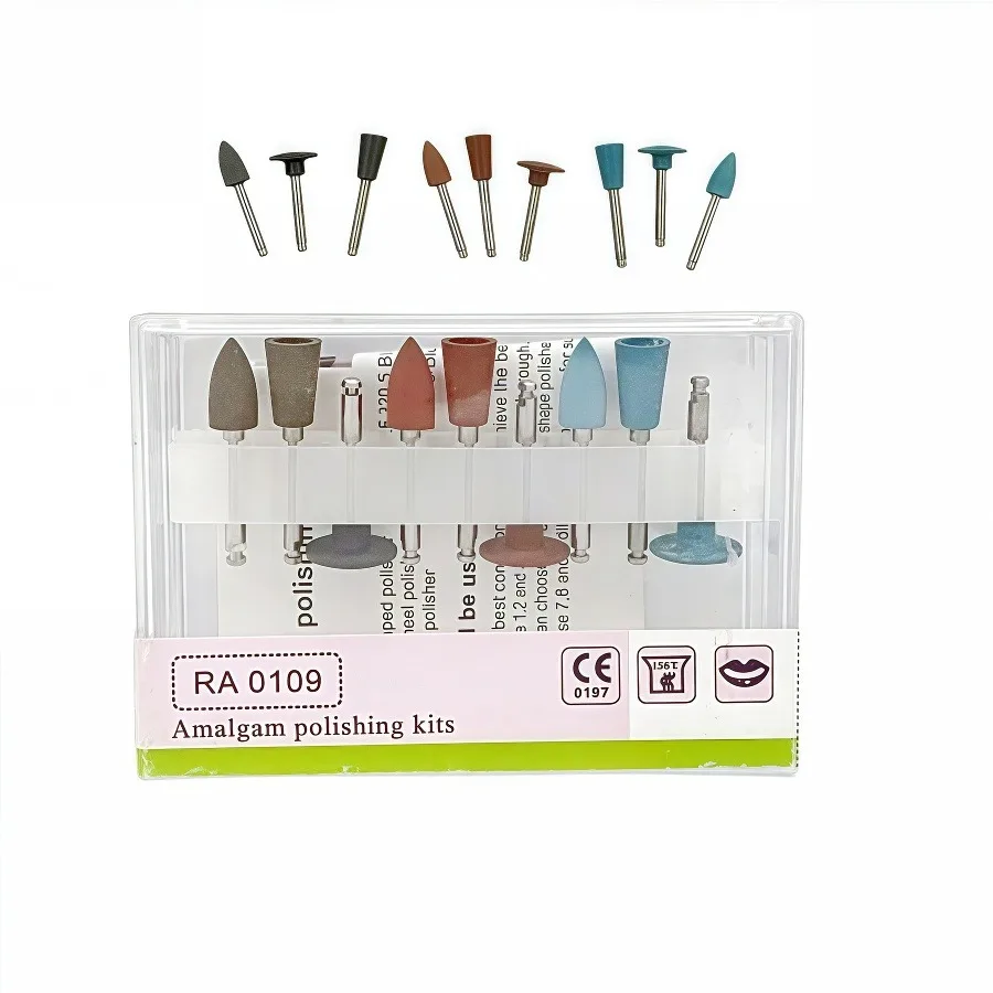 RA0309複合樹脂ゴム磁器歯研磨キット樹脂研磨セット歯科ツール歯科研磨バー キット