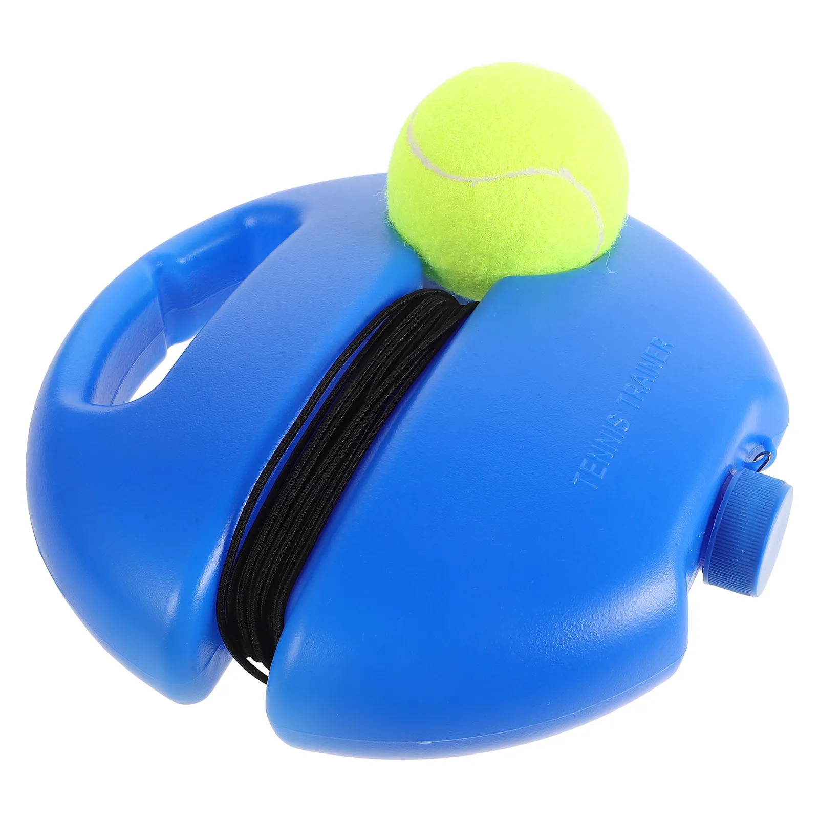 

1Set Portable Tennis Trainer Set with Non-Slip Rubber Base Odorless Wear-Resistant Cord for Solo Practice Quick Hand-Eye