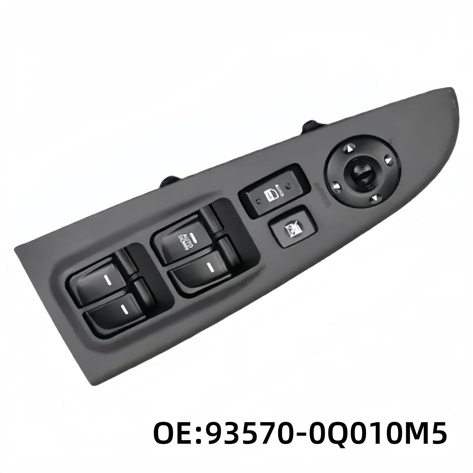 

93570-0Q010M5 Car Master Window Lifter Control Switch with Plate For Hyundai Elantra 08-16