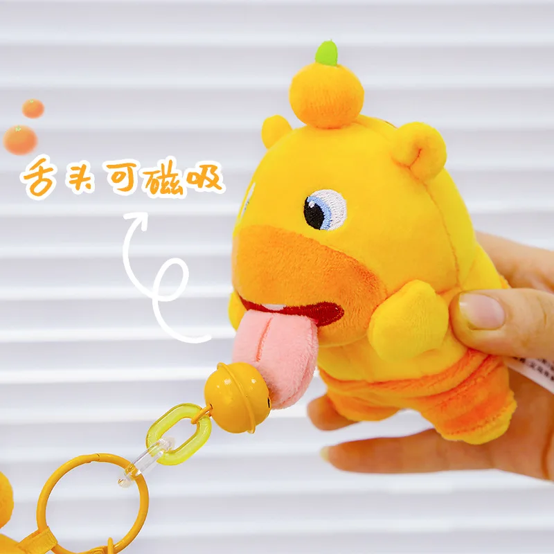 Nowe produkty świąteczne Oryginalny Duoai Joint Capybara Lulu Brelok do torby Pluszowy wisiorek Ozdoba dla studenta Prezent świąteczny