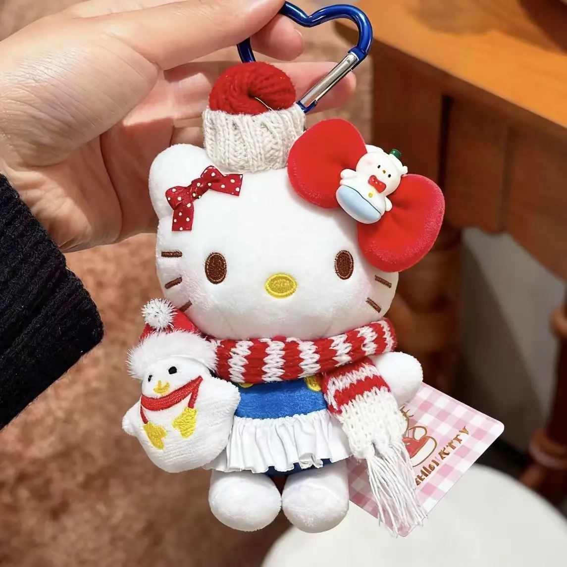 

Sanrio Hello Kitty Bag Accessories Mobile Phone Accessories Keychain Peripher Accessories Plush Dolls Plush Birthday Girls Gifts